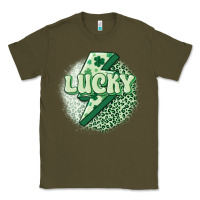 Army Green st. patrick's day lucky Classic Tee - MaliasSmallBusiness