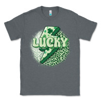 Charcoal Heather st. patrick's day lucky Classic Tee - MaliasSmallBusiness