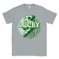 Heather Grey st. patrick's day lucky Classic Tee - MaliasSmallBusiness