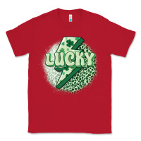 Red st. patrick's day lucky Classic Tee - MaliasSmallBusiness