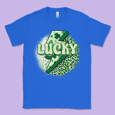 St. Patrick's Day Lucky Classic Tee Designed By Maliassmallbusiness