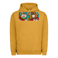 Pigment Peanut Butter no place like home baseball Urban Hoodie - BundleAndBundleShop