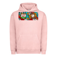 Pigment Salmon no place like home baseball Urban Hoodie - BundleAndBundleShop