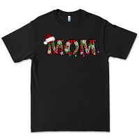 Black christmas mom Premium Tee - AdoDesignShop