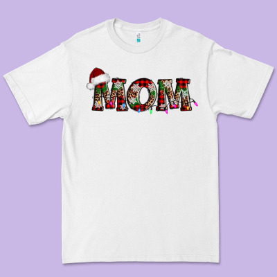 Christmas Mom Premium Tee Designed By Adodesignshop