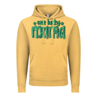 Vintage Mustard one lucky mama Vintage Hoodie - MaliasSmallBusiness