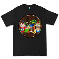 Black dominican republic coasters Premium Tee - AdoDesignShop