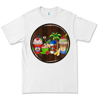 White dominican republic coasters Premium Tee - AdoDesignShop