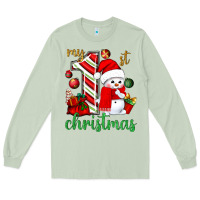Matcha My 1st. Christmas with cute snowman Long Sleeve Tee - NancyCooperArtShop