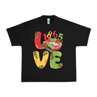 Black love juneteenth lips Urban Heavy Tee - MaliasSmallBusiness