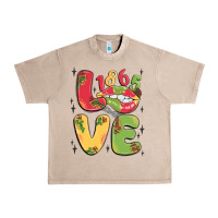 French Oak love juneteenth lips Urban Heavy Tee - MaliasSmallBusiness