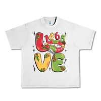 Lunar Rock love juneteenth lips Urban Heavy Tee - MaliasSmallBusiness
