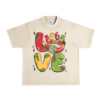 Sandshell love juneteenth lips Urban Heavy Tee - MaliasSmallBusiness