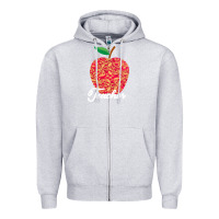 Heather Grey Teacher Zipper Hoodie - Bettercallsaul