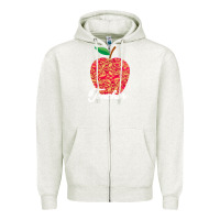 Oatmeal Heather Teacher Zipper Hoodie - Bettercallsaul