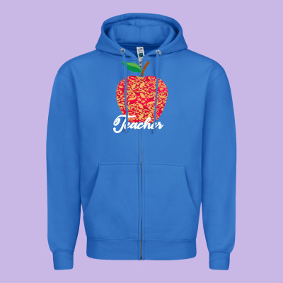 Teacher Zipper Hoodie Designed By Bettercallsaul