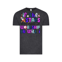 Vintage Black if the stars were made to worship so will i Vintage Tee - MaliasSmallBusiness