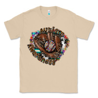 Mushroom Autism Awareness Baseball Classic Tee - CowhideDigitalArt