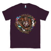 Plum Autism Awareness Baseball Classic Tee - CowhideDigitalArt