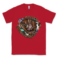 Red Autism Awareness Baseball Classic Tee - CowhideDigitalArt