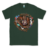 Sports Green Autism Awareness Baseball Classic Tee - CowhideDigitalArt