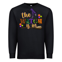 Black the witch is in Premium Sweatshirt - CowGirlArtShop
