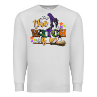 Dove Grey the witch is in Premium Sweatshirt - CowGirlArtShop