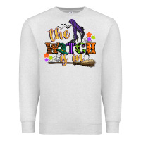 Oatmeal Heather the witch is in Premium Sweatshirt - CowGirlArtShop
