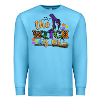 Ocean Blue the witch is in Premium Sweatshirt - CowGirlArtShop