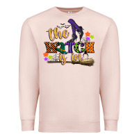 Pale Pink the witch is in Premium Sweatshirt - CowGirlArtShop