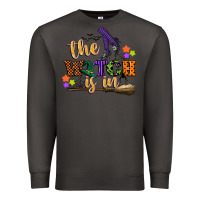Smoke the witch is in Premium Sweatshirt - CowGirlArtShop