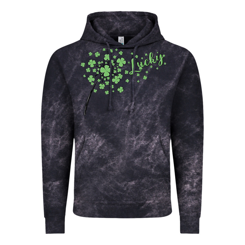Four Leaf Clover Vintage Hoodie by MaliasSmallBusiness | Teevron