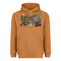 Meerkat school secretary mardi gras Heavyweight Hoodie - CowGirlArtShop