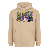 Mushroom school secretary mardi gras Heavyweight Hoodie - CowGirlArtShop