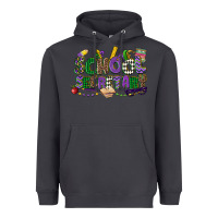 Smoke school secretary mardi gras Heavyweight Hoodie - CowGirlArtShop