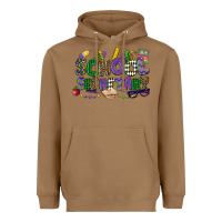 Toasted Coconut school secretary mardi gras Heavyweight Hoodie - CowGirlArtShop