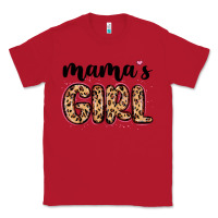 Red mama s girl Classic Tee - MaliasSmallBusiness