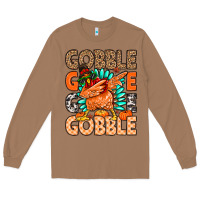 Toasted Coconut Gobble Gobble Gobble Long Sleeve Tee - MaliasSmallBusiness