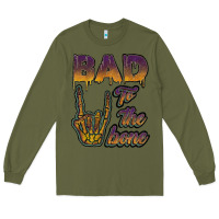 Army Green bad to the bone Long Sleeve Tee - JahusDesignShop