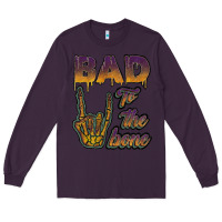 Plum bad to the bone Long Sleeve Tee - JahusDesignShop
