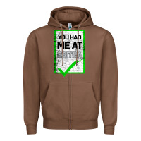 Chestnut You Had Me At Ebitda Zipper Hoodie - Bettercallsaul