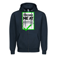 Navy You Had Me At Ebitda Zipper Hoodie - Bettercallsaul
