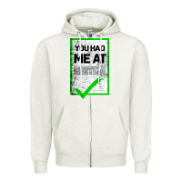 Oatmeal Heather You Had Me At Ebitda Zipper Hoodie - Bettercallsaul