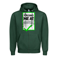 Sports Green You Had Me At Ebitda Zipper Hoodie - Bettercallsaul