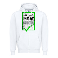 White You Had Me At Ebitda Zipper Hoodie - Bettercallsaul