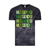 Cloud Black howdy st patrick s day Vintage Tee - MaliasSmallBusiness