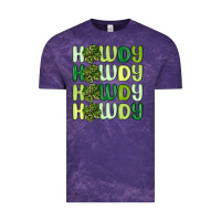 Cloud Purple howdy st patrick s day Vintage Tee - MaliasSmallBusiness