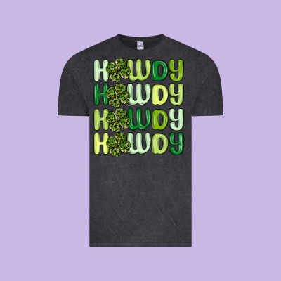 Howdy St Patrick S Day Vintage Tee Designed By Maliassmallbusiness