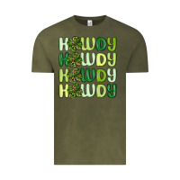 Vintage Olive howdy st patrick s day Vintage Tee - MaliasSmallBusiness