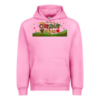 Fuchsia Pink christmas vibes libbey glass Urban Hoodie - BundleAndBundleShop